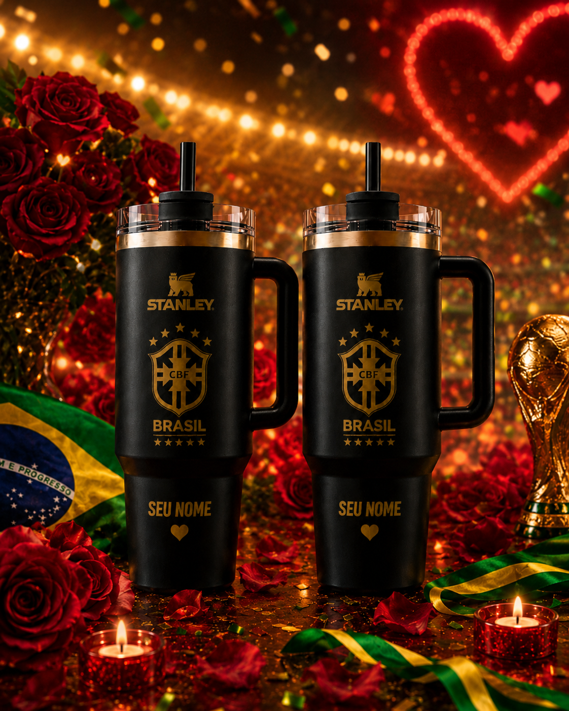 Kit Casal - 2 Copos Personalizados